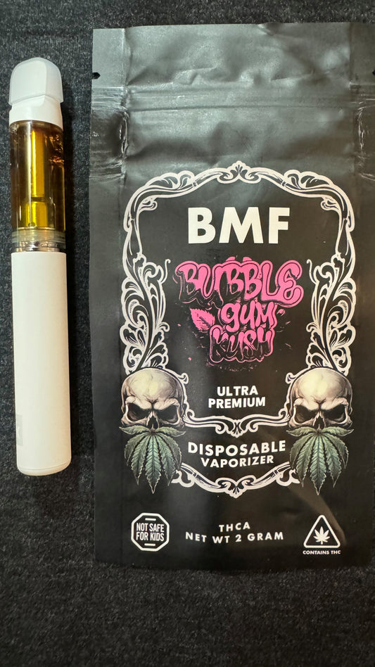 2G THCA VAPE BUBBLEGUM KUSH