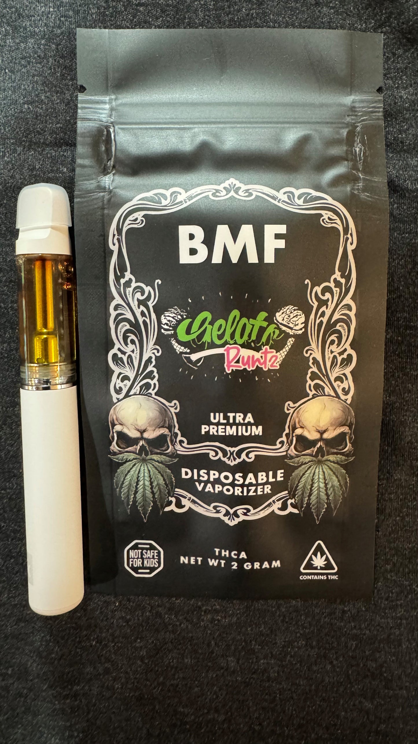 2G THCA VAPE GELATO RUNTZ
