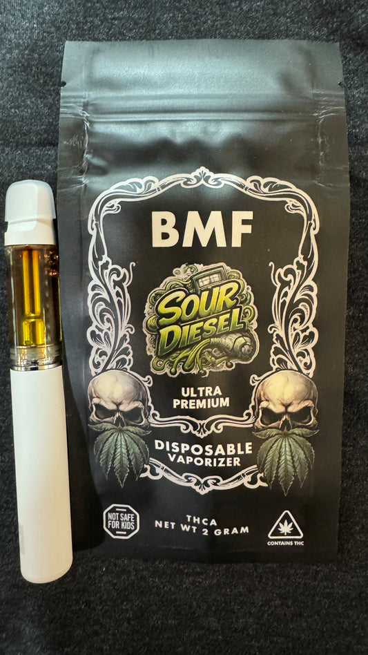 2G THCA VAPE SOUR DIESEL