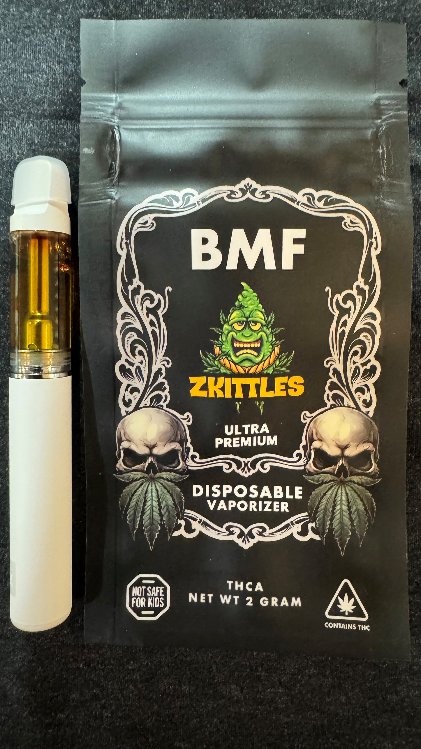 BMF 2G THCA VAPE ZKITTLES